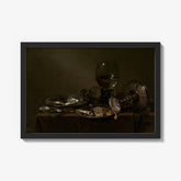 Still Life with Oysters, a Silver Tazza, and Glassware by Willem Claesz Heda - thumbnail_1_bf_67312d6512f9211d49d3d750